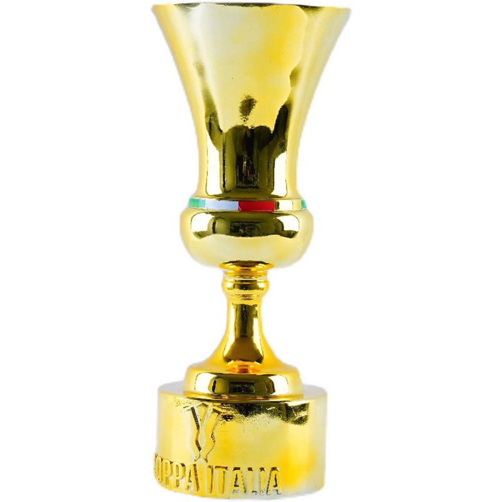 Replica Trofeo Tim Cup del Campionato di Calcio Italiano - Premi in Resina per Squadre di Campioni Trofeo Decorativo Perfetto per Eventi Sportivi e Collezioni