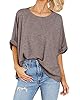 Women Oversized T Shirt Short Sleeve Loose Casual ... #1