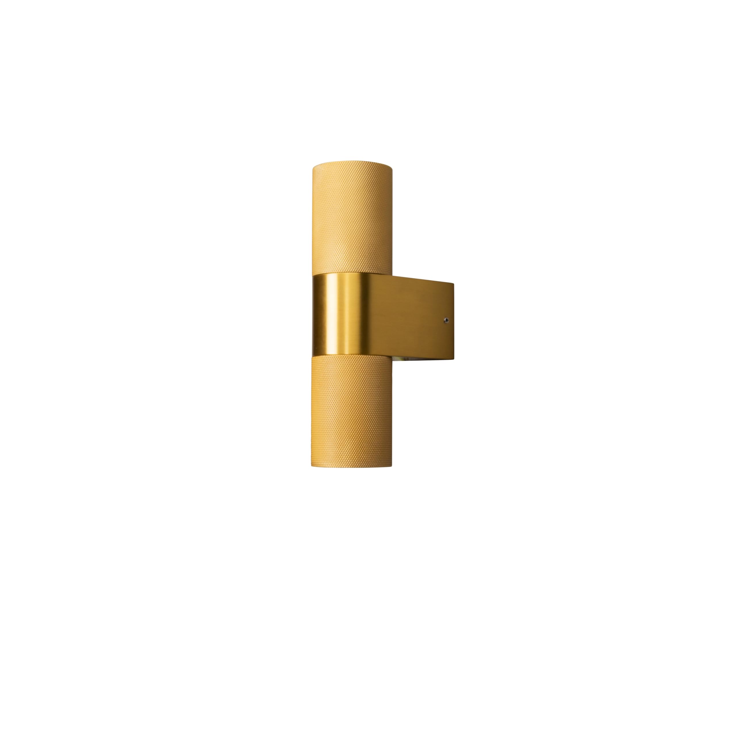 Konstsmide Up Down Outdoor Wall Light Temi Gold, Twin Up Down