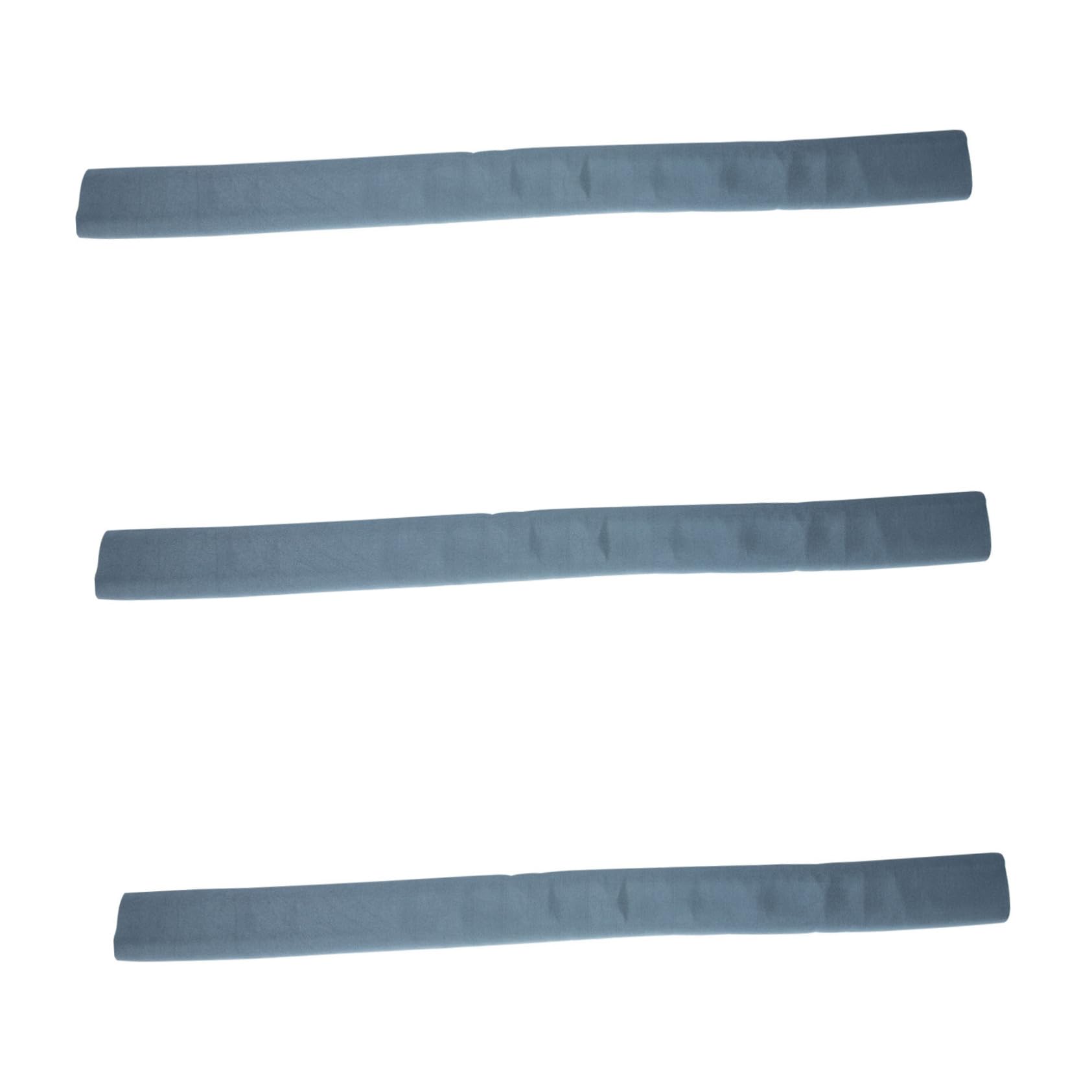 Housoutil 3pcs Twin Door Draft Stopper Noise Blocker Breeze Blocker Easy Install Door Weather Stripping for Home Dorm Sound Insulation Animal Barrier