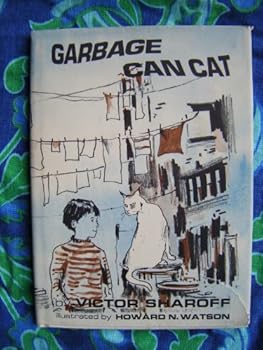 Hardcover Garbage Can Cat Book