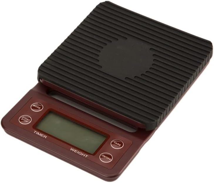 Kitchen Scale 3Kg Coffee Scale with Timer, Kitchen Mat Scale, Food Cooking Baking Measuring Tool Kitchen Supplies