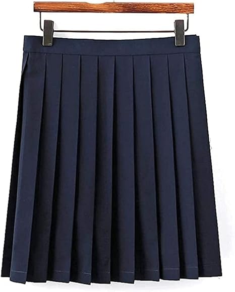 Amazon.co.jp: [満天屋] プリーツスカート 無地 スカート 制服スカート 大きいサイズ スクールスカート ミニスカート 女子高生  JKスカート ミモレ丈 ロングスカート 黒 紺 レディース 9892 : ファッション