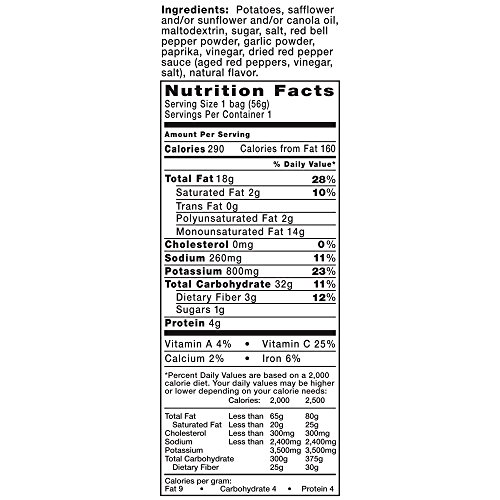 Image of Kettle Brand Potato Chips, Sriracha Bags, 2 Ounce (Pack of 24)