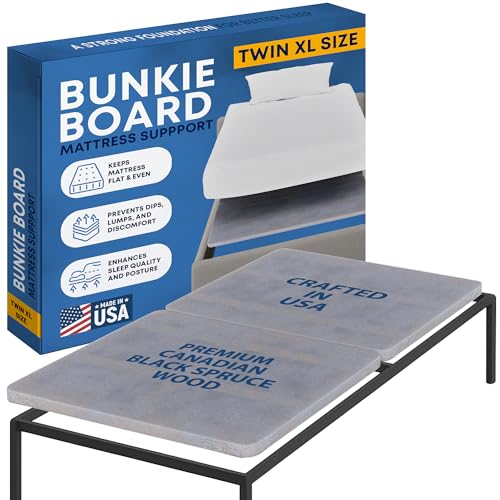Greaton, Premium 38mm Split Wood Bunkie Board Twin XL Size Bed...