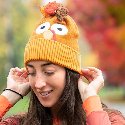 Gone For a Run Turkey Hats - Thanksgiving Running Beanies - Turkey Trot Gear4