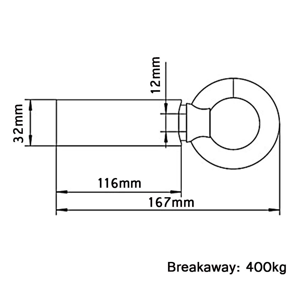 Magnete al neodimio per Pesca, Magnete a Occhiello Rotondo a Doppia Faccia con Corda da 20 m, Ganci magnetici potenti per Il Recupero nel Fiume, Dimensioni 116 mm