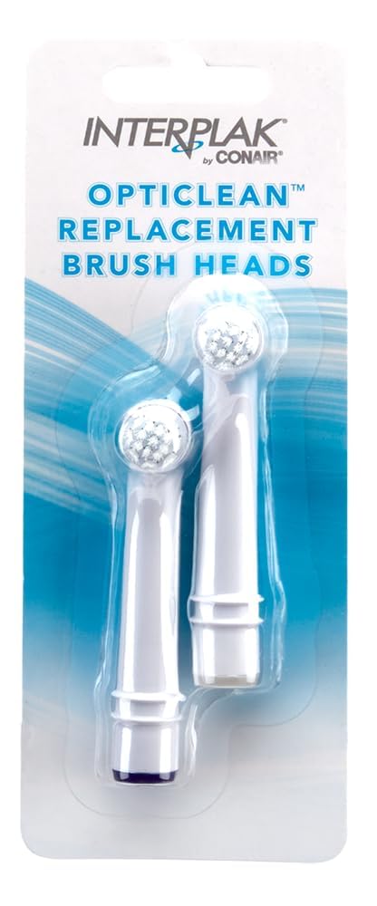 RBG3 OptiClean Replacement Power Plaque Remover Brush Head (Pack of 2)
