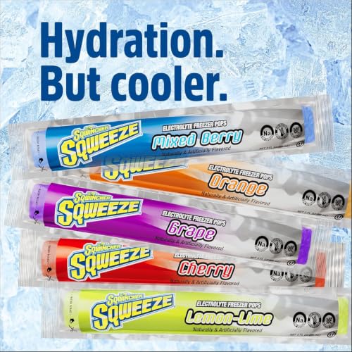 Image of Sqwincher Electrolyte Freezer Pops, Variety Pack, 50 Pops