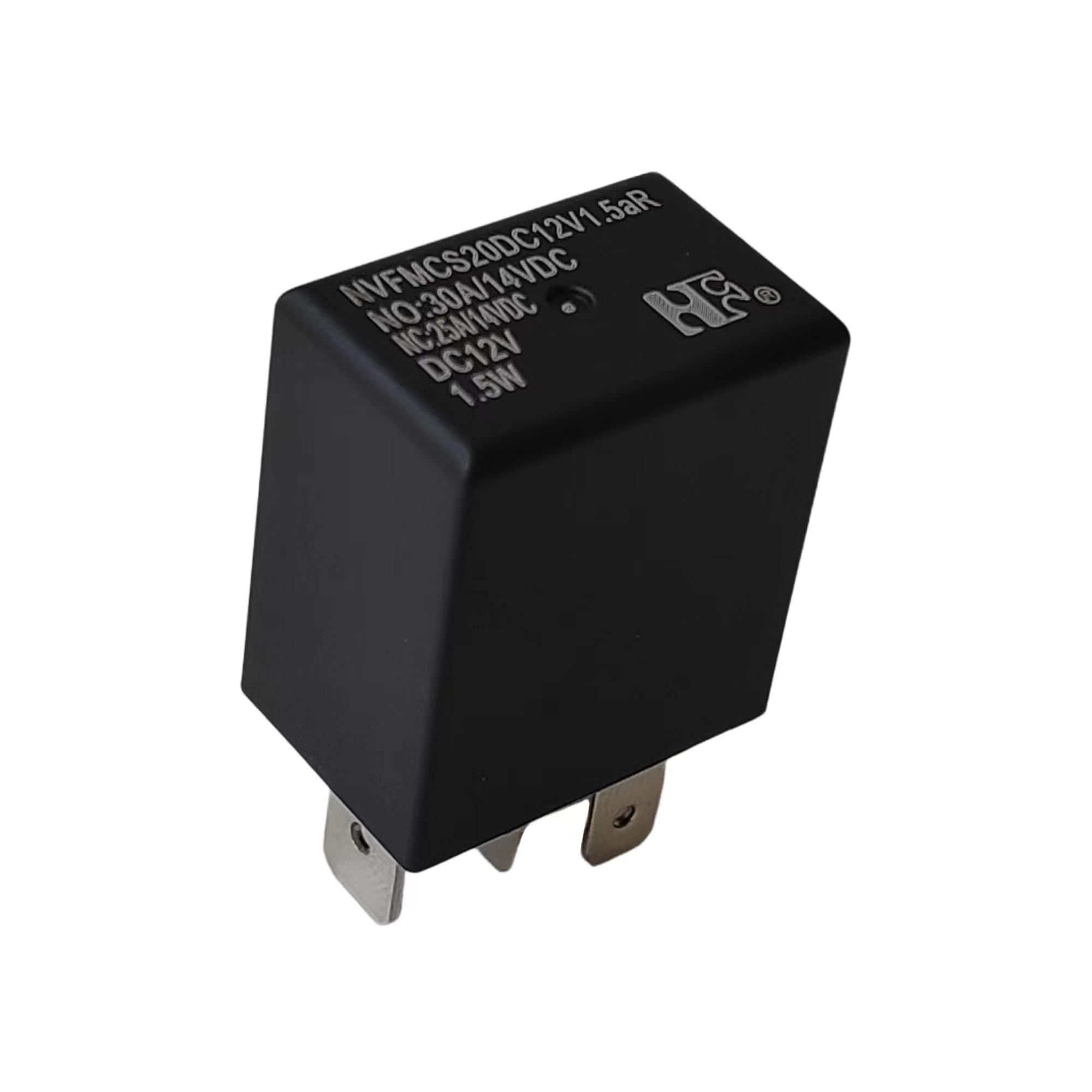 CMA57-S-DC12V-A-R-ZZ Auto Relay 12VDC 20A 4-Pin - 5 Pack, For Automotive Electrical Control Circuits