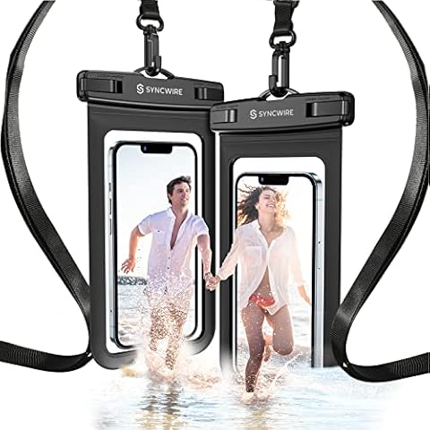 SYNCWIRE Waterproof Phone Pouch 2-Pack Cover