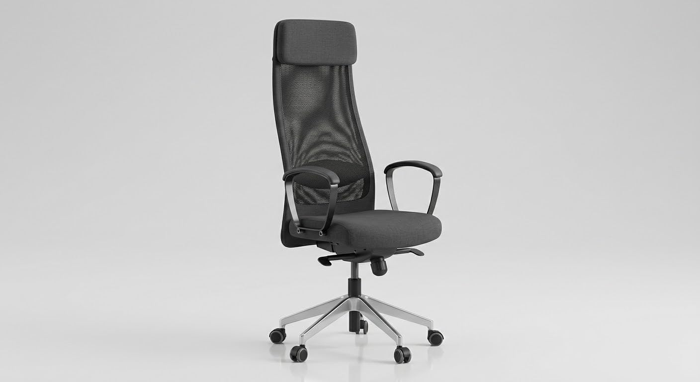 Amazon.com: IKEA MARKUS Office chair, Adjust the height and angle