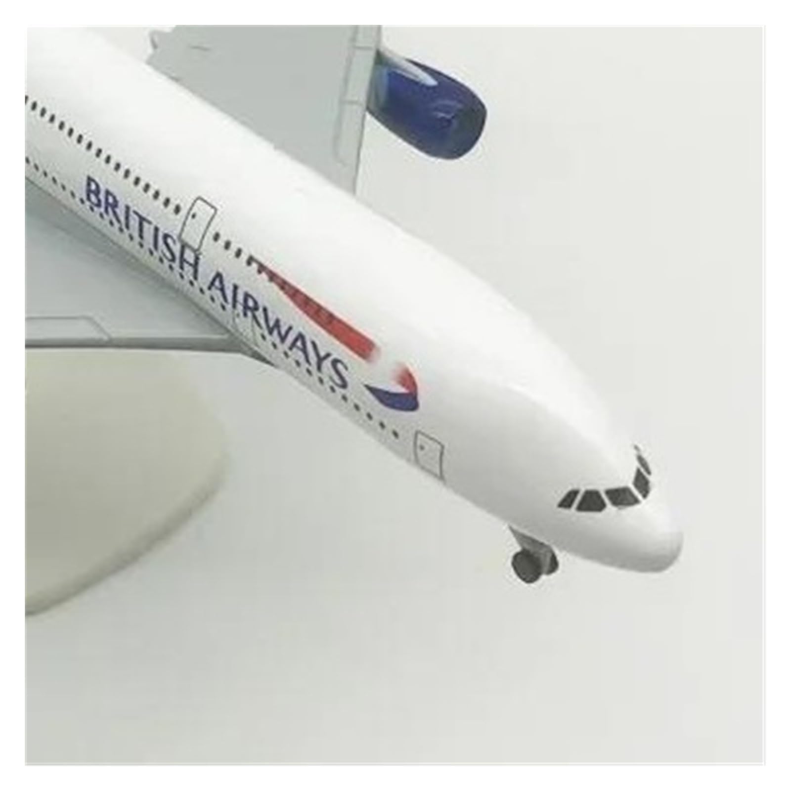 20 Cm Per British Airways Airbus 380 A380 Modello Di Aereo Pressofusione Kit Modello di Aereo in lega