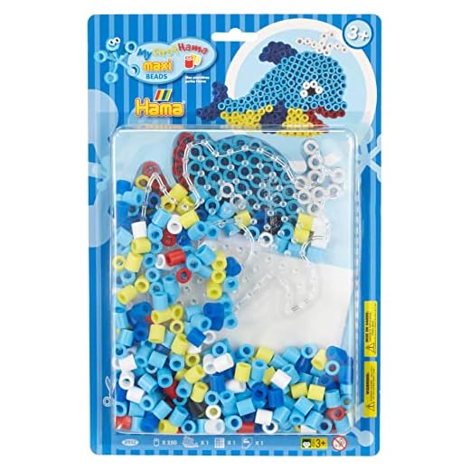 Hama Maxi Blisterförpackning Med Pärlor Och Pärlplatta