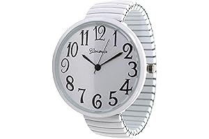 Geneva Super Large Stretch Watch: Clarity and Comfort for Elderly Women