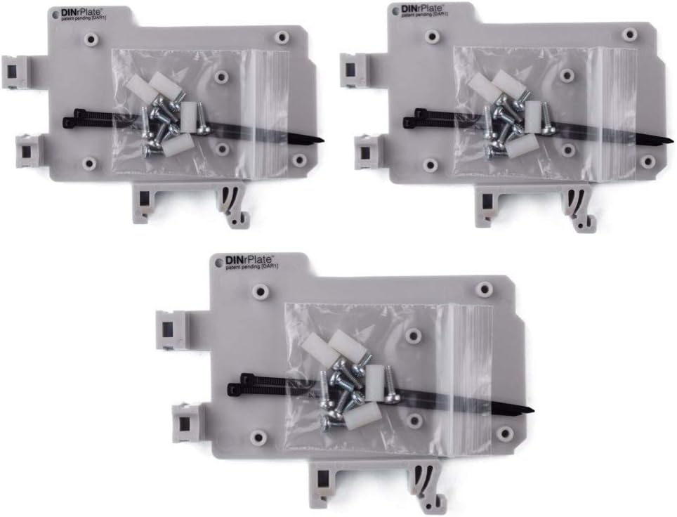 DIN Rail Mount for Arduino UNO/Mega (3-Pack)