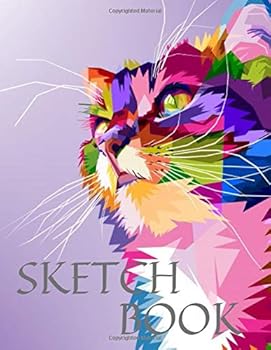 Sketch Book : Cat Cute Colorful 8. 5 X 11 , Personalized Artist Sketchbook: 105 Pages, Sketching, Drawing and Creative Doodling. Notebook and Sketchbook to Draw and Journal (Workbook and Handbook)