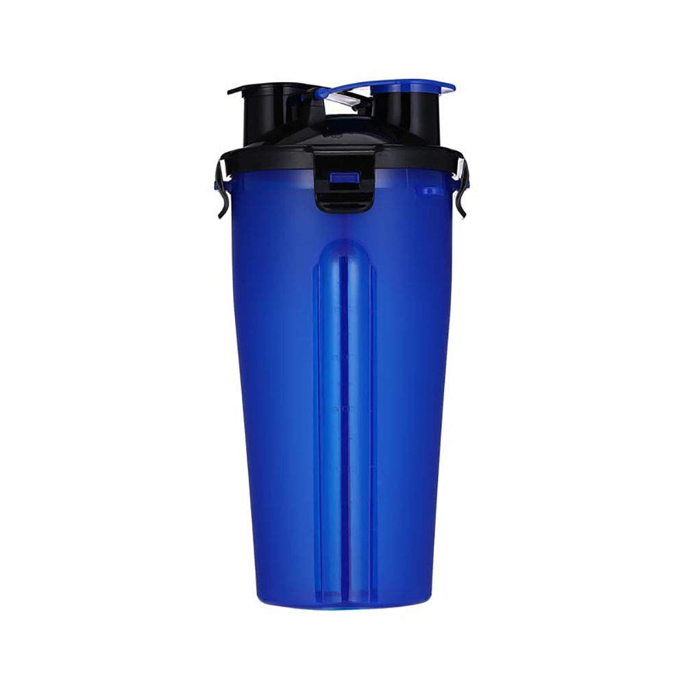 Pet Water Bottle, Portable Travel Dog Food Container and Dog Water Bottle 2 in 1 Leak Proof Cup with 2 Collapsible Dog Bowls for Outdoor Walking Travelling Hiking Camping