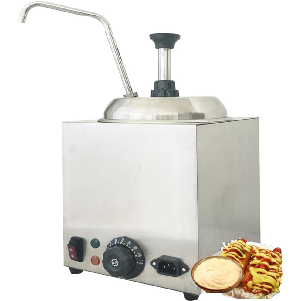 Distributeur de sauces 800W en acier inoxydable de 2,5 L pour restauration