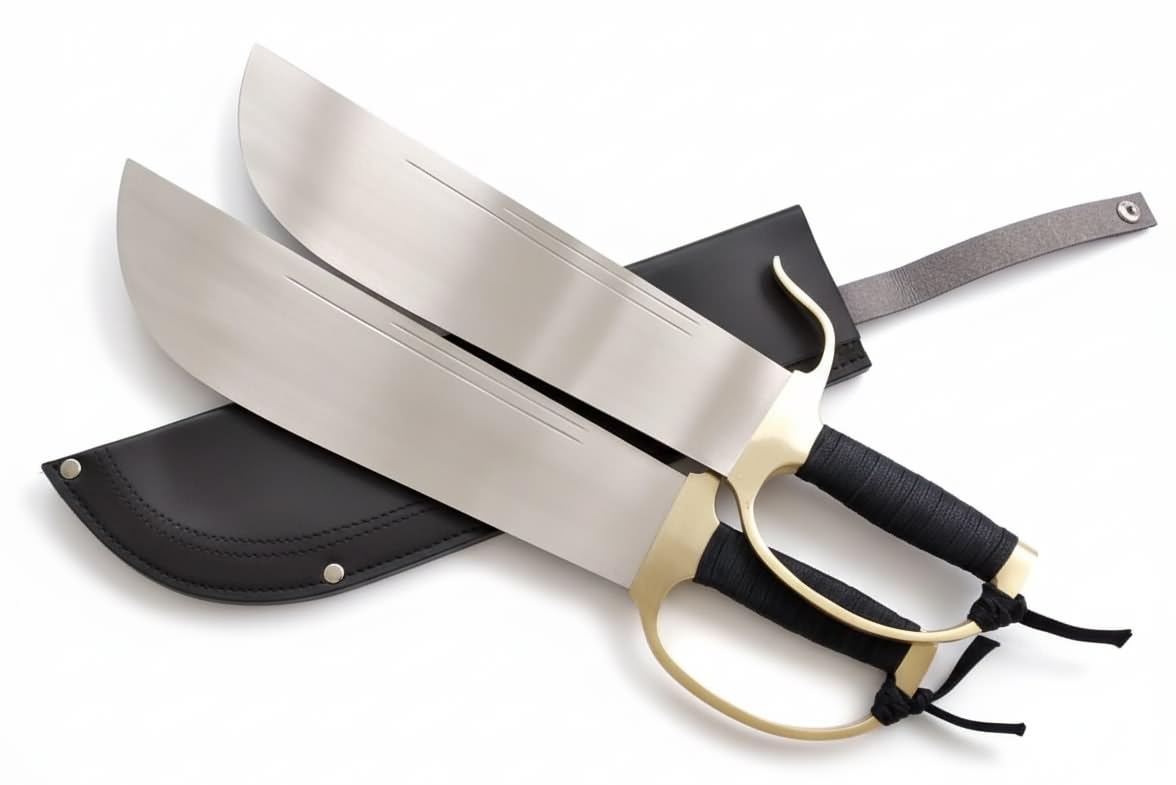 Wing Chun Eight Cutter/Medium Carbon Steel Blade/Brass Hand/Kung fu Equipment