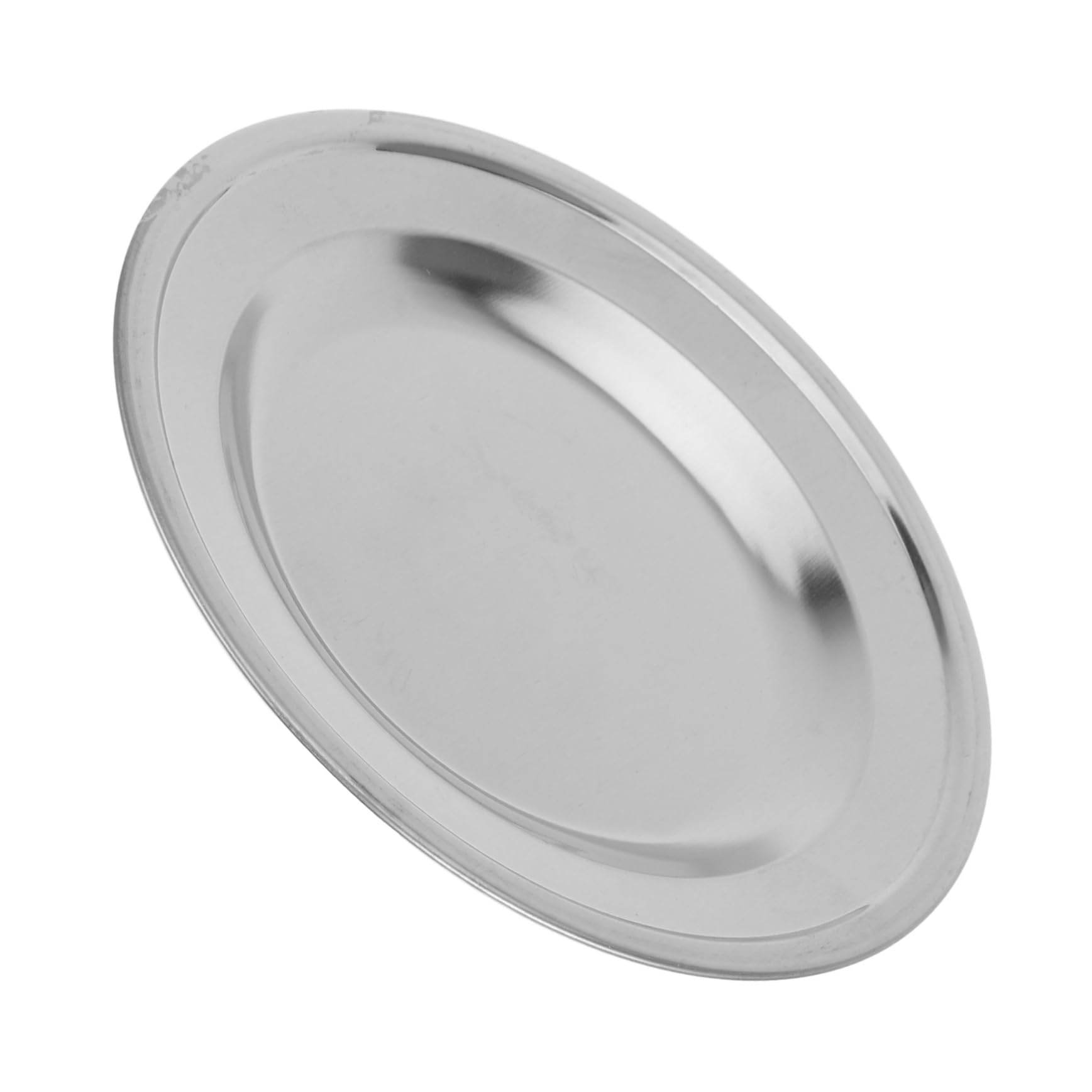 Hemobllo Tea Bag Saucer Coaster Round Tea Holder for Tea Bags Tea Bag Plate Household Tea Bag Tray Household Tea Bag Dish Organizer Tea Bag Storage Dish Teabag Silver 410 Stainless Steel