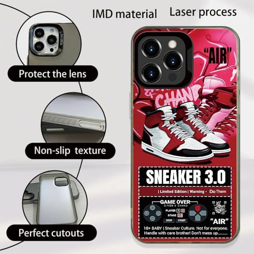 Coque esthétique look baskets classiques pour iPhone 14 Plus idéale pour vos sorties urbaines