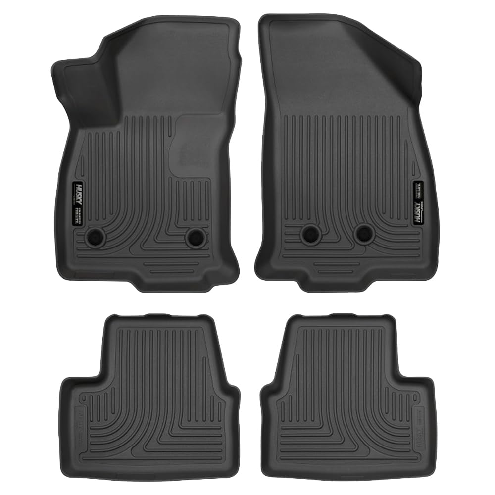 Husky Liners Weatherbeater Floor Mats Fits 2016-2019 Chevrolet Volt Front 2nd Row 4-pc Black - 98281