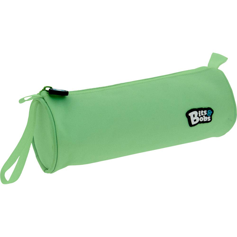 Grafoplas 37543726 Pencil Case Round Mint Green 23 x 8 cm Bits & Bobs, 23x8cm