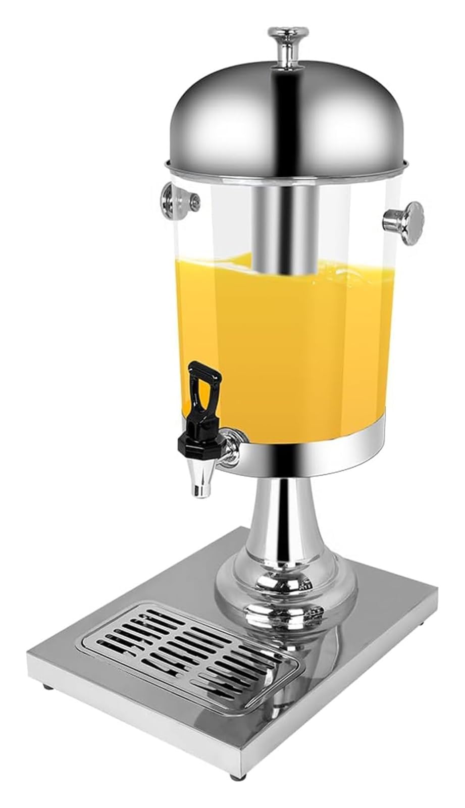 asdchZen Drink Dispenser Hot Cold Drink Dispenser With Ice Core Container, Drip Trays And Spigot For Buffet Catering Cold Drinks And Beer,One Color-8L