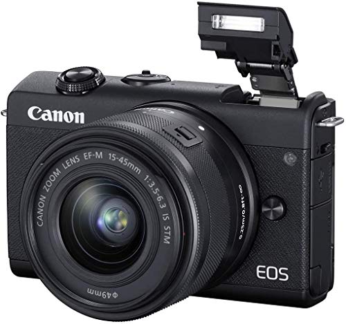 Canon-EOS-M200-Compact-Mirrorless-Digital-Vlogging-Camera-with-EF-M-15-45mm-Lens-Vertical-4K-Video-Support-30-inch-Touch-Panel-LCD-Built-in-Wi-Fi-and-Bluetooth-Technology-Black Canon-EOS-M200-Compact-Mirrorless-Digital-Vlogging-Camera-with-EF-M-15-45mm-Lens-Vertical-4K-Video-Support-30-inch-Touch-Panel-LCD-Built-in-Wi-Fi-and-Bluetooth-Technology-Black