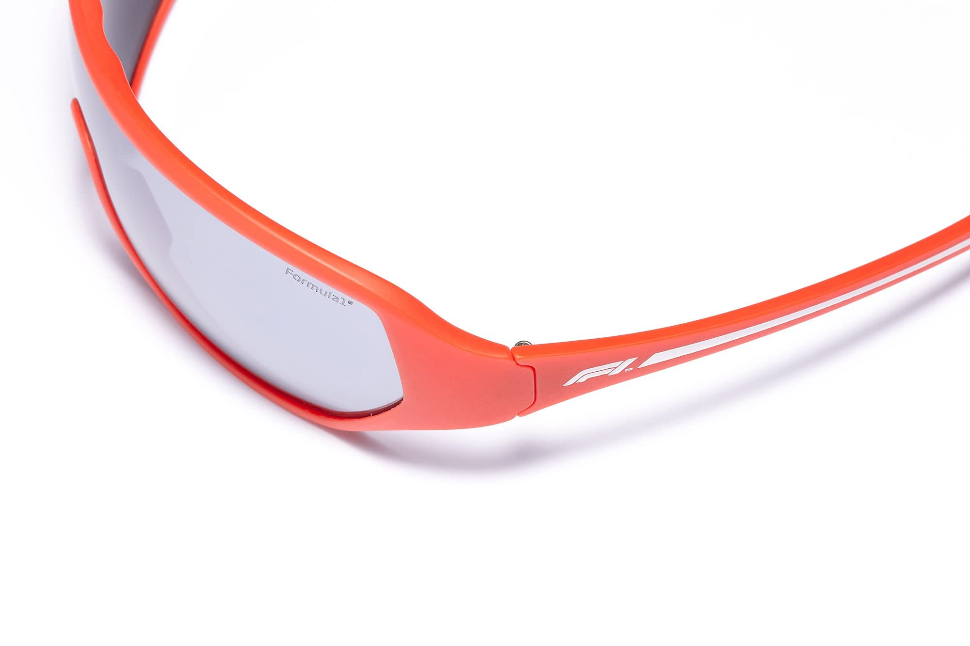 Formula 1® Hooked Up 70 Lunettes de soleil de sport avec verres anti-reflets gradués Protection UVA/UVB, Rouge mat