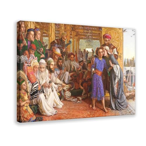 Art mural grand format William Holman Hunt pour décorer grand mur vide