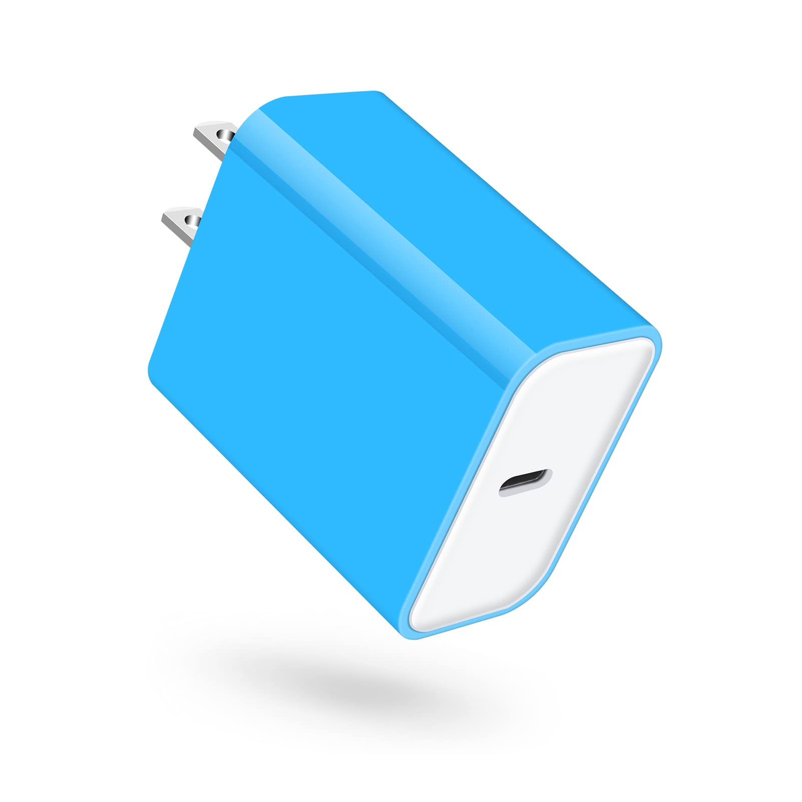 USB-C Power Adapter, 20W USB C Fast Charger Block Compatible for iPhone 13/13 Pro/13 Pro Max/13 Mini, Fast Charging Block Cube for iPhone 12/11/Pro/Max/SE/XS,Samsung Galaxy S21,LG,Moto,Pixel 6