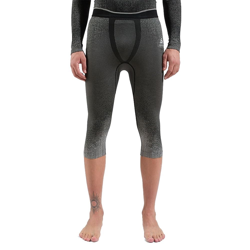 Odlo Herren Blackcomb Eco 3/4 Hose, Black, L