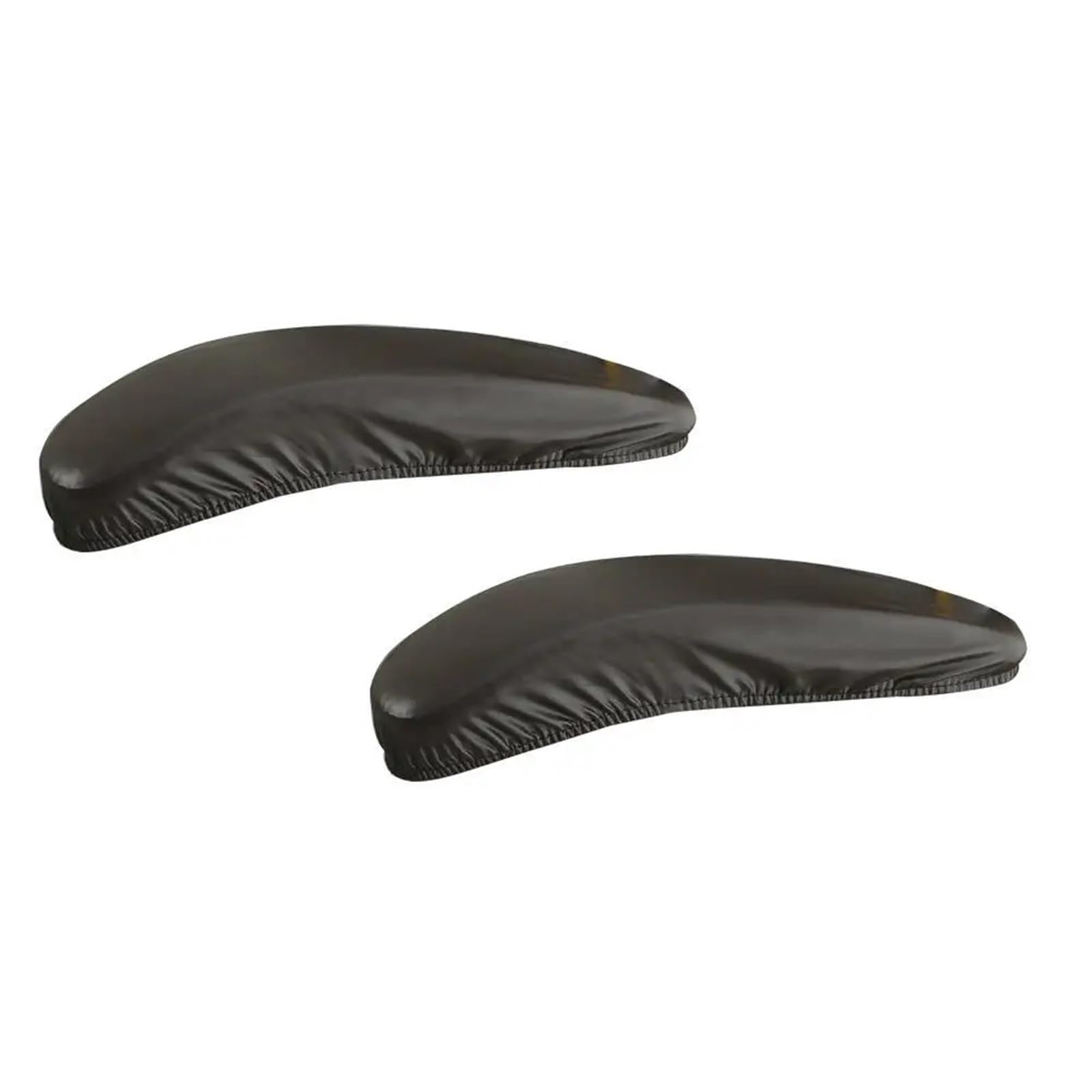 ENmrfvkz Office Spandex Armrest Covers, Office Chair Arm Covers 2 pcs Leather Slipcover Multicolor For Desk Chairs(Coffee)
