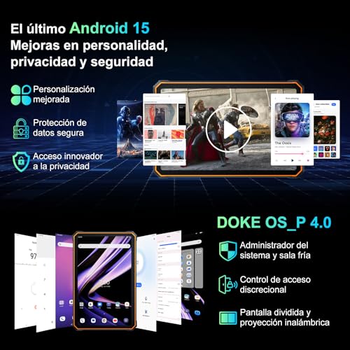 Tablet rugerizada Blackview de 10.36 pulgadas para trabajar en condiciones extremas 3