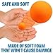 Hog Wild T-Rex Ball Popper Toy - Includes 4 Soft Foam Balls - Squeeze to Pop Air Powered Balls Up to 20 Feet - Launcher Safe for Indoor/Outdoor Play - Party Favor Gift for Kids, Girls, Boys Ages 5+