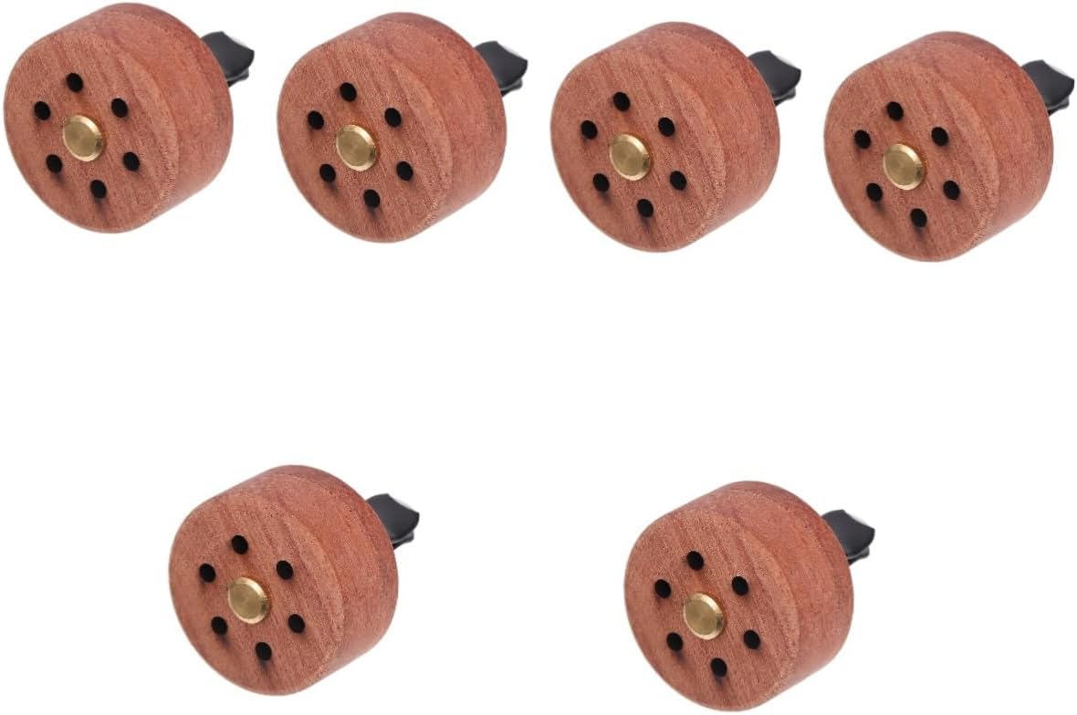 6 Pcs Car Aromatherapy Car Incense Diffuser Essential Oil Diffuser Air Diffuser Home Decor Desktop Decor Office Air Freshener Home Perfume Ornament Aroma Accessories Mini