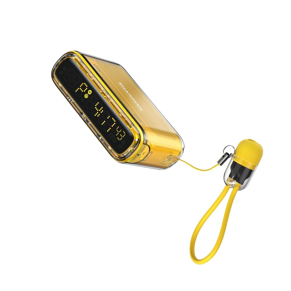 ☆人気商品☆ SHARGE S100P Charger G Yellow 394 Shargeek 100W Pro GaN Fast Charger 4-Ports Multiple Output