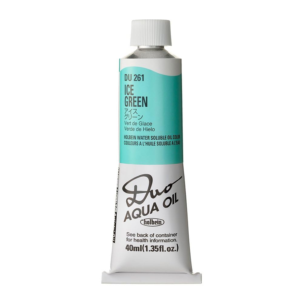 Holbein Green Duo-Aqua : Ice : 40Ml Tube