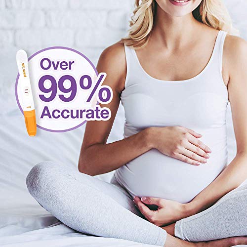 Premom Pregnancy Test Sticks (5-Pack), hCG Midstream Tests with Ovulation Predictor iOS and Android App, PM1-M3-5