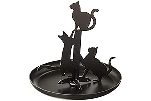 Kikkerland Black Cat Portable Jewelry Case