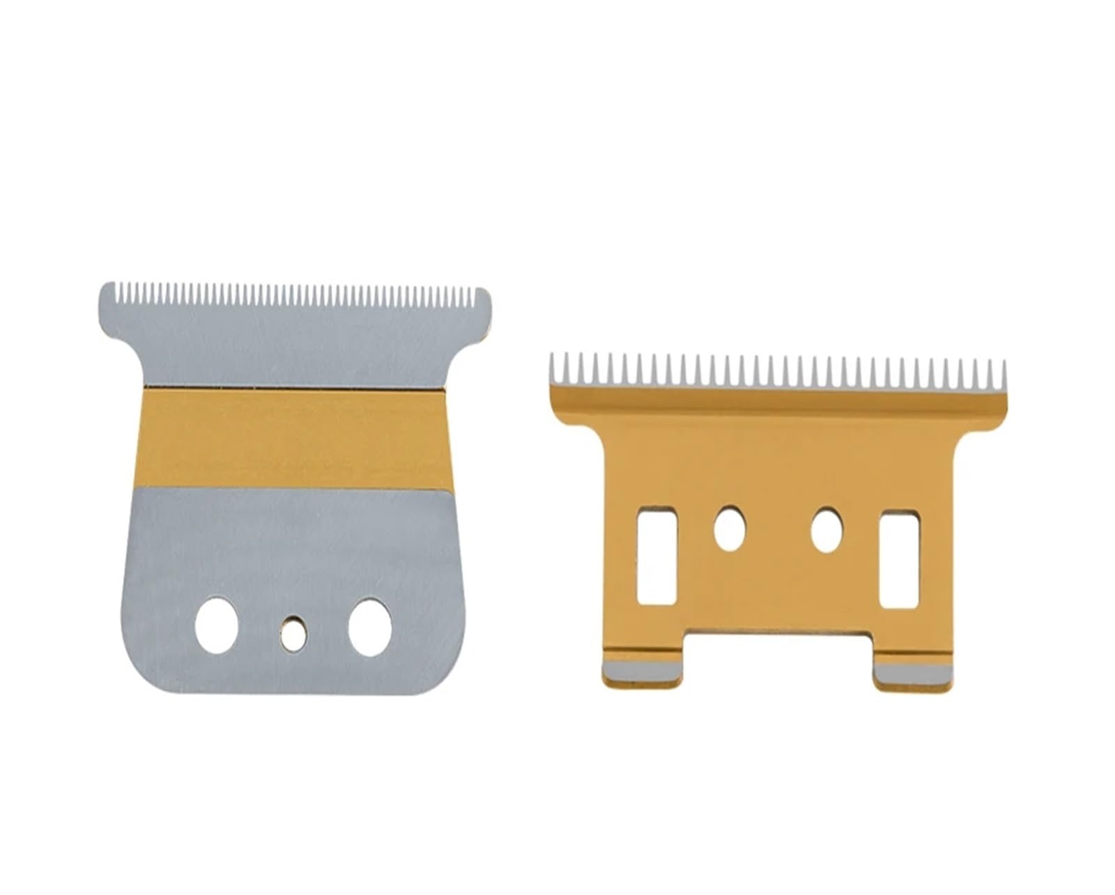 eufeifeiegds FX707 Friseur-Haarschneidemaschine, Ersatzklingen, Feder und Kunststoffplatte for FX787 FX726, Haarschneider, Zubehör, DIY-Teile(Gold Set B)