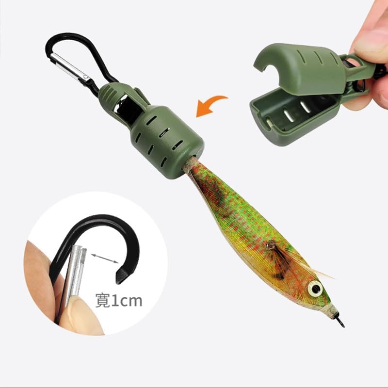 Amazon | SZBRSKJ エギホルダー 9点セット エギカバー 安全 針 保護