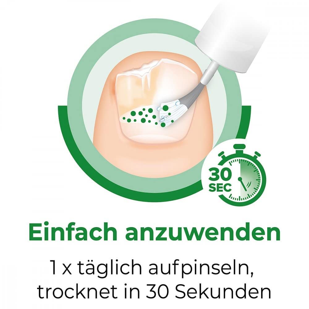 Ciclopoli gegen Nagelpilz, Anti-Pilz-Nagellack mit Ciclopirox, 2 x 6.6 ml