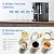 Waterdrop WD-A2 Countertop Reverse Osmosis System, Hot and Cold RO System, Portable Pure Water Tank, Bottleless Water Cooler, 6 Temperature Settings, Hot Cold Room Water, 3:1 Pure to Drain