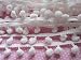 YCRAFT One Roll 16 Yards Ball Fringe 5/8" Wide Pom Pom Trim Ribbon Sewing-White
