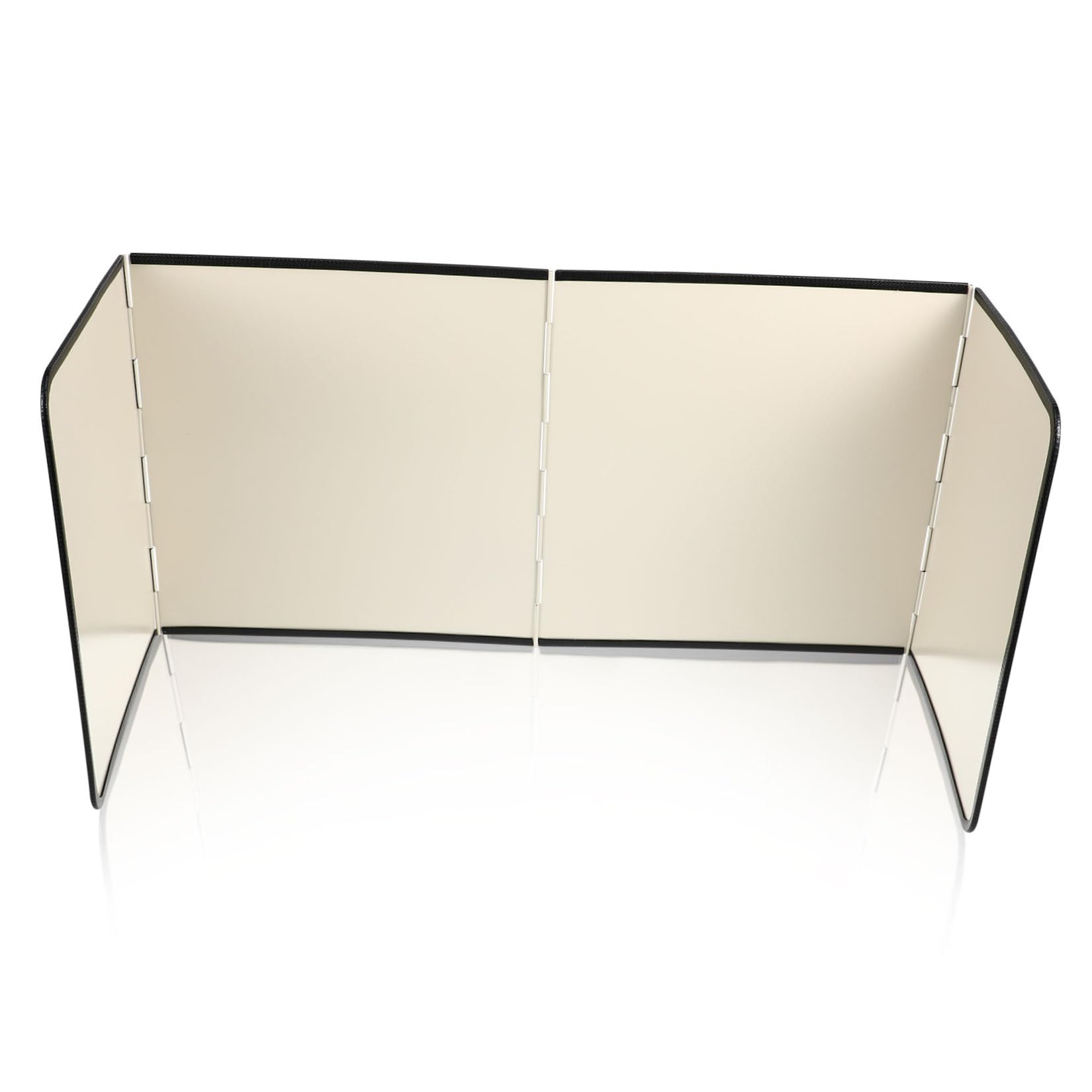 Pannello Paraschizzi Cucina Pieghevole in Lamiera Zincata Beige, Proteggi Fornelli Gas Isolamento Termico, Facile da Pulire, per Cucina e Lavello