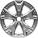 Partsynergy Replacement For New Replica Aluminum Alloy Wheel Rim 17 Inch Fits 2014-2016 Subaru Forester 5 Lug 5-101.6mm 5 Spokes