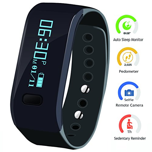 arVin Sports Bracelet, Fitness Activity Tracker Smart Watch Sport Tracker Health Wireless Monitor